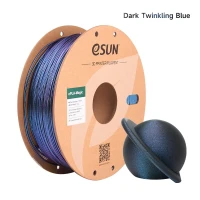 eSUN 1,75 mm ePLA-Magic Parıltılı Koyu Mavi Filament (1 KG)	