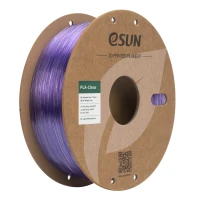 eSUN 1,75 mm PLA Şeffaf Açık Mor Filament (1 KG)