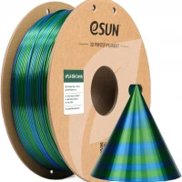 eSUN 1,75 mm ePLA-Silk Candy Mavi Yeşil Filament (1 KG)	