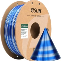 eSUN 1,75 mm ePLA-Silk Candy Gümüş Mavi Filament (1 KG)	