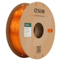 eSUN 1,75 mm eTPU-95A Şeffaf Turuncu Filament (1 KG)